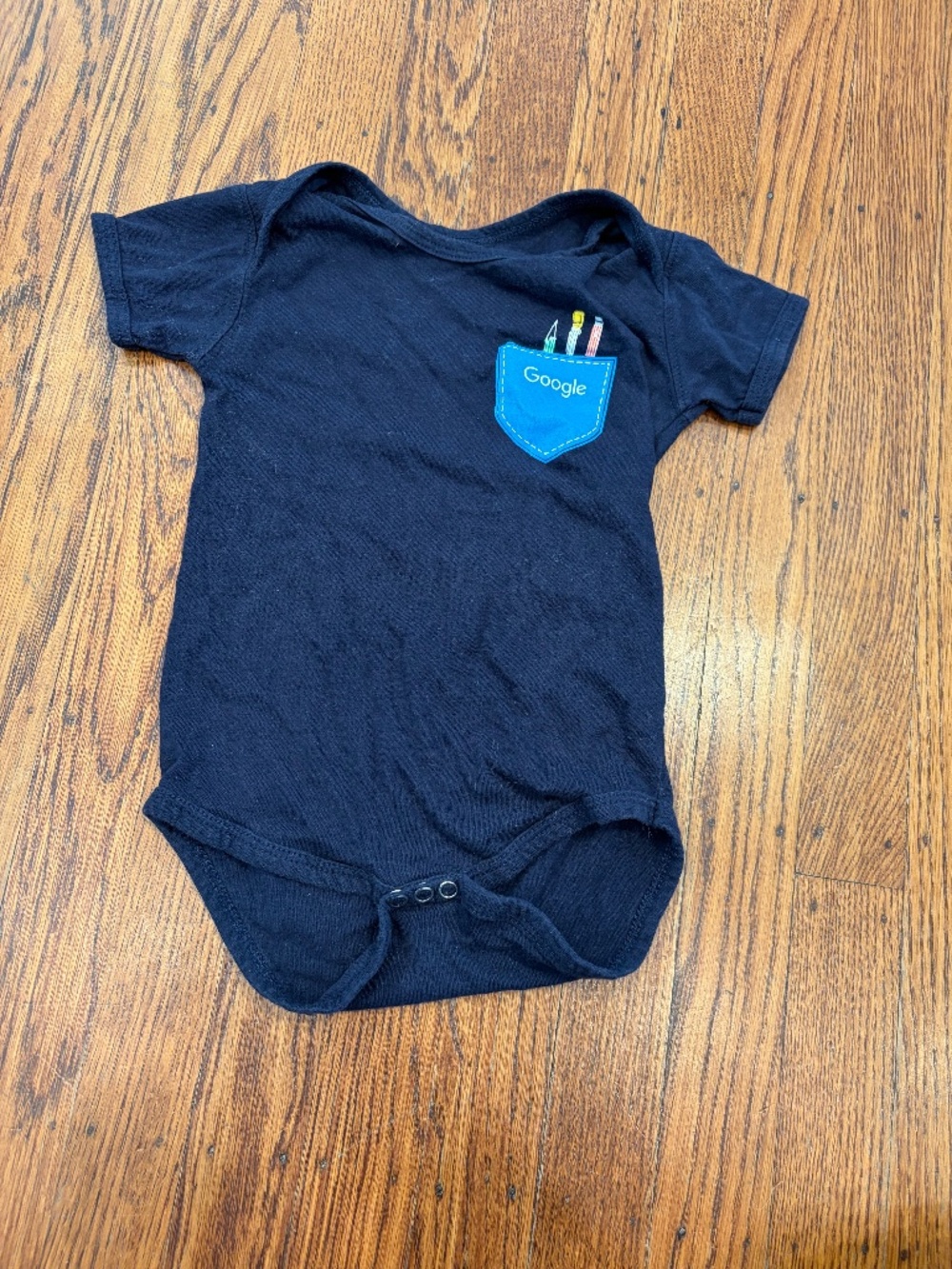 🧢 Google Official Merchandise Baby Onesie – Navy (18 Months) 🧢